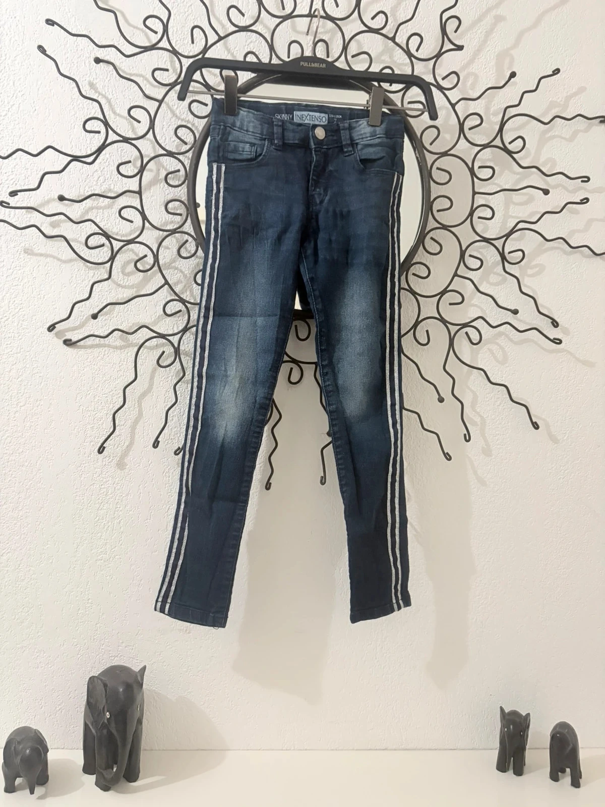 🔵 Jean Skinny In extenso – Taille 7 ans – photo 2